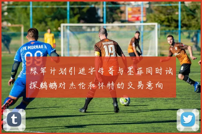 绿军计划引进字母哥与墨菲同时试探鹈鹕对杰伦和怀特的交易意向